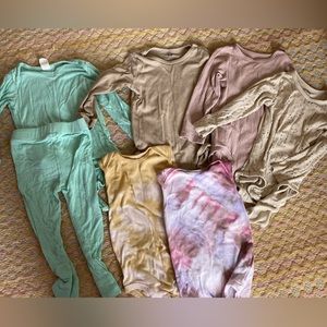 12-18 mos organic cotton onesie bundle! Kate Quinn, H&M Baby etc